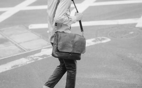 Mercer Leather Messenger - Ernest Alexander