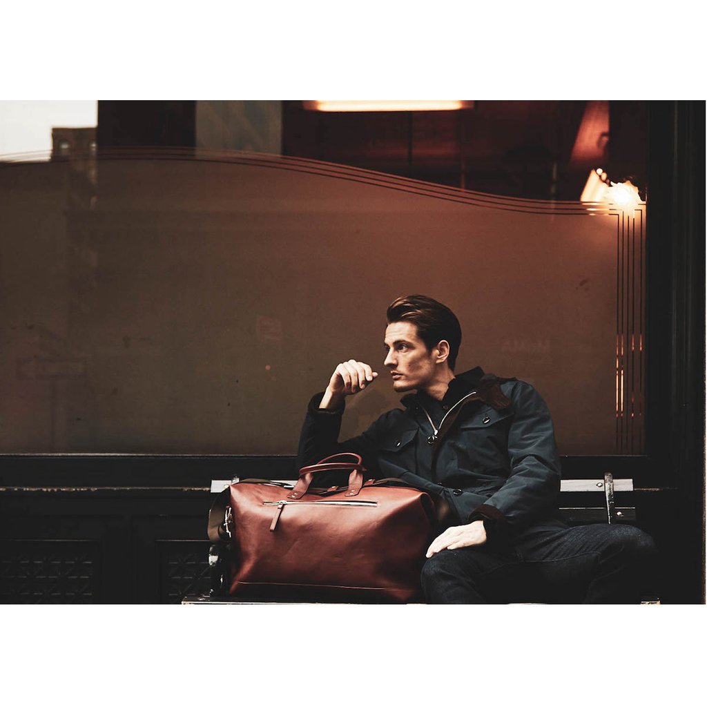 Bedford Leather Duffle - British Brown - Ernest Alexander
