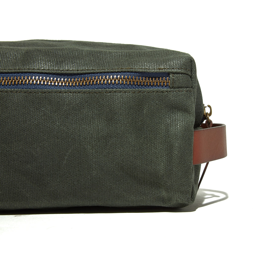 Taylor Dopp Kit - Military Olive - Ernest Alexander