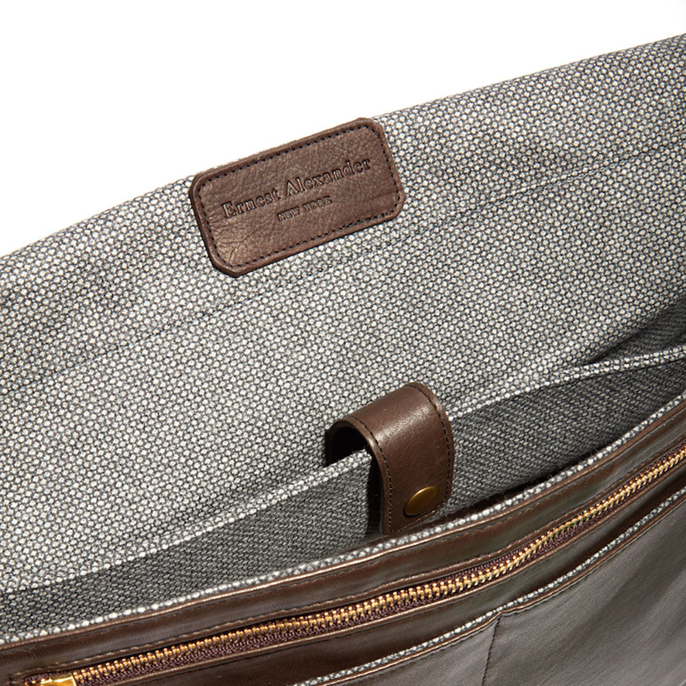 Mercer Leather Messenger - Ernest Alexander