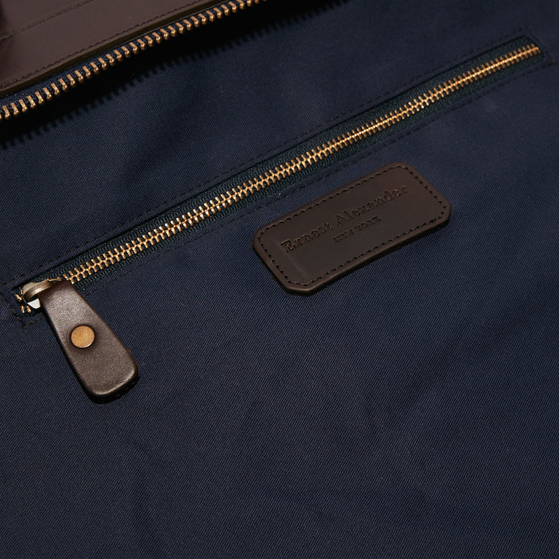 Banker's Waxed Canvas Weekend Bag - Ernest Alexander