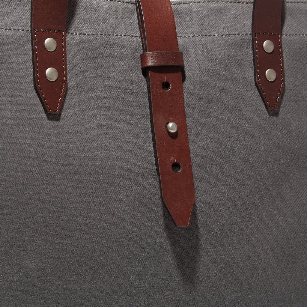 The Thompson Utility Bag - Charcoal Twill - Ernest Alexander