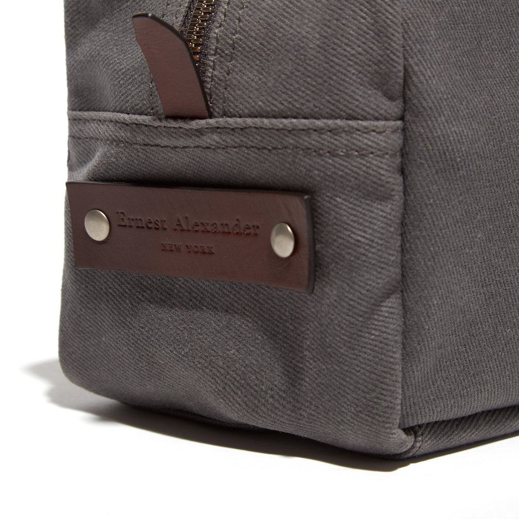 The Parker Wax Twill Dopp Kit - Ernest Alexander