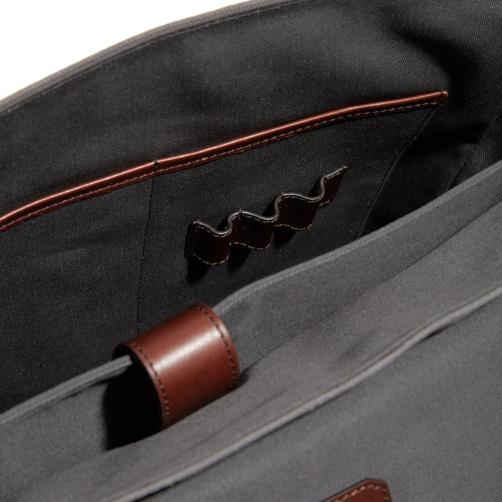 Walker Messenger Brief - Charcoal - Ernest Alexander