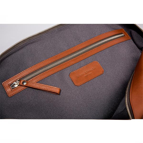 Bedford Leather Duffle - British Brown - Ernest Alexander
