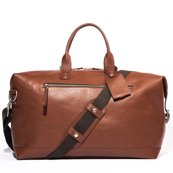 Bedford Leather Duffle - British Brown - Ernest Alexander