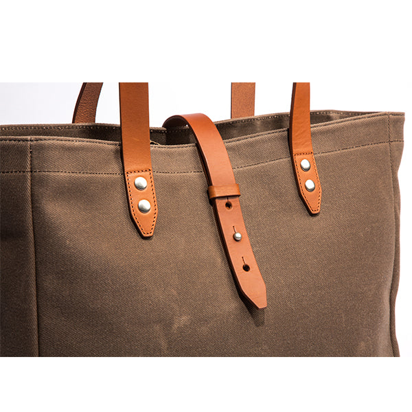 The Thompson Utility Bag - Tobacco Twill - Ernest Alexander