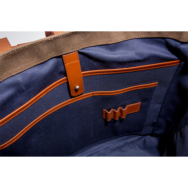 The Thompson Utility Bag - Tobacco Twill - Ernest Alexander