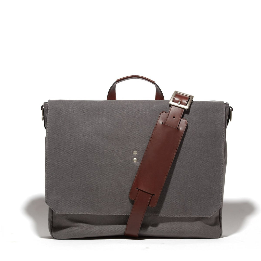 Walker Messenger Brief - Charcoal - Ernest Alexander