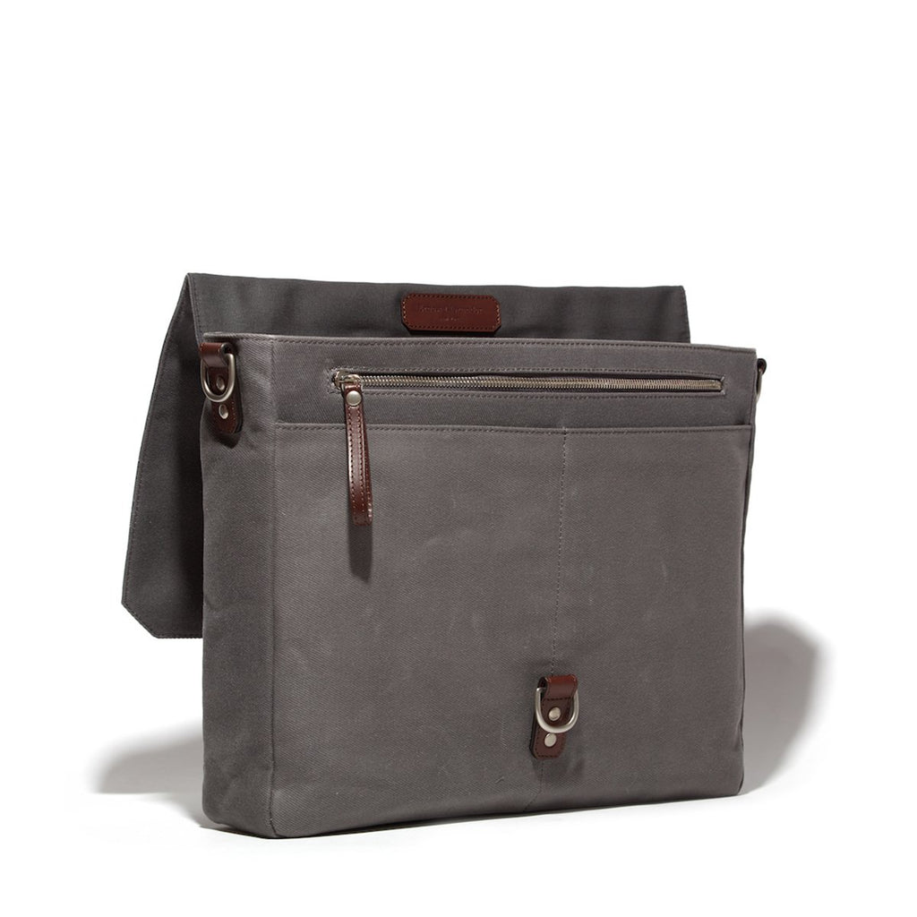 Walker Messenger Brief - Charcoal - Ernest Alexander