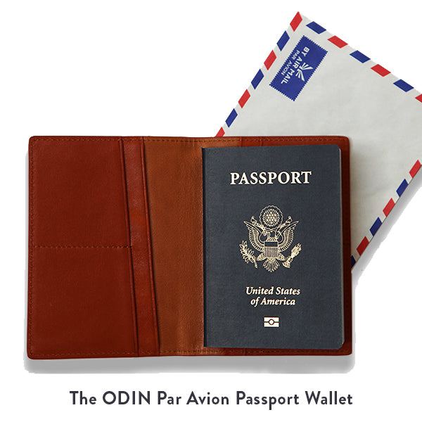 Odin Leather Passport Wallet - Ernest Alexander