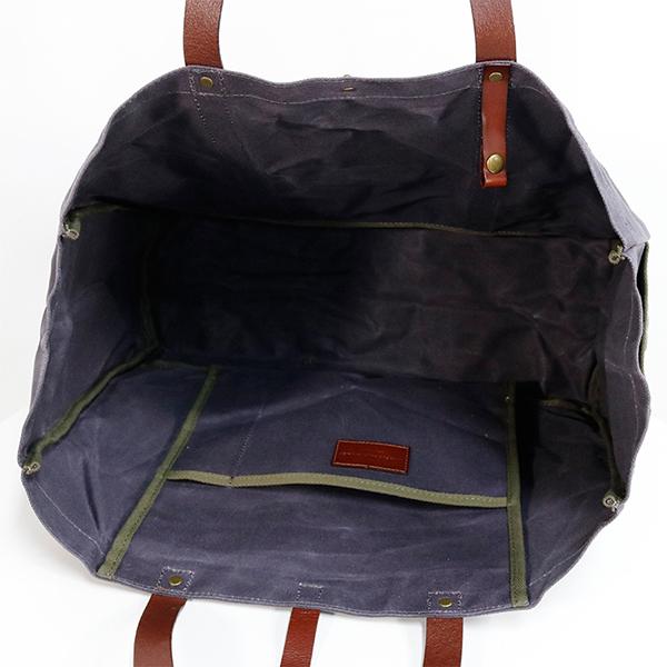 Porter Wax Tote - Slate - Ernest Alexander