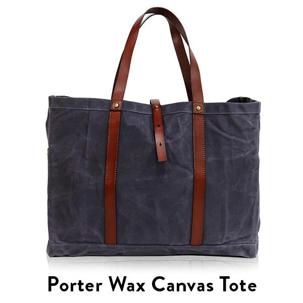 Porter Wax Tote - Slate - Ernest Alexander