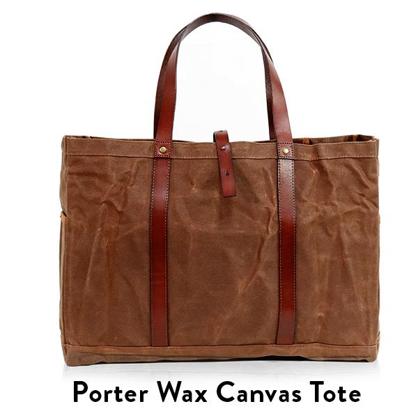Porter Wax Tote - British Brown - Ernest Alexander