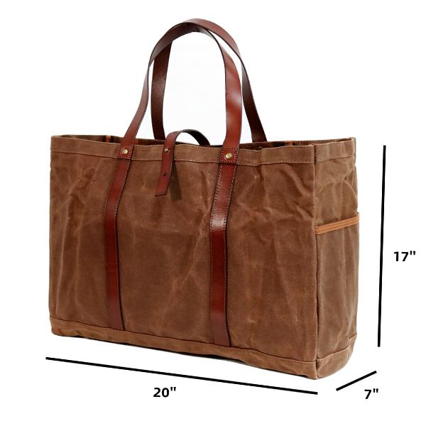 Porter Wax Tote - British Brown - Ernest Alexander