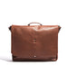 Walker British Brown Leather Brief Bag - Ernest Alexander