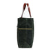 Ernest Box: The Fall Tote Set - Military Olive Wax Canvas - Ernest Alexander