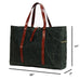 Ernest Box: The Fall Tote Set - Military Olive Wax Canvas - Ernest Alexander