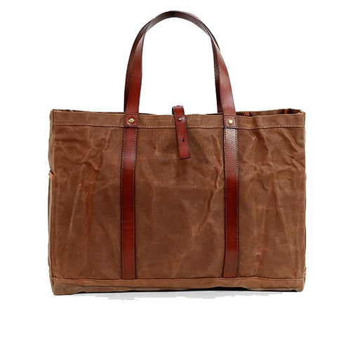 Porter Wax Tote - British Brown - Ernest Alexander